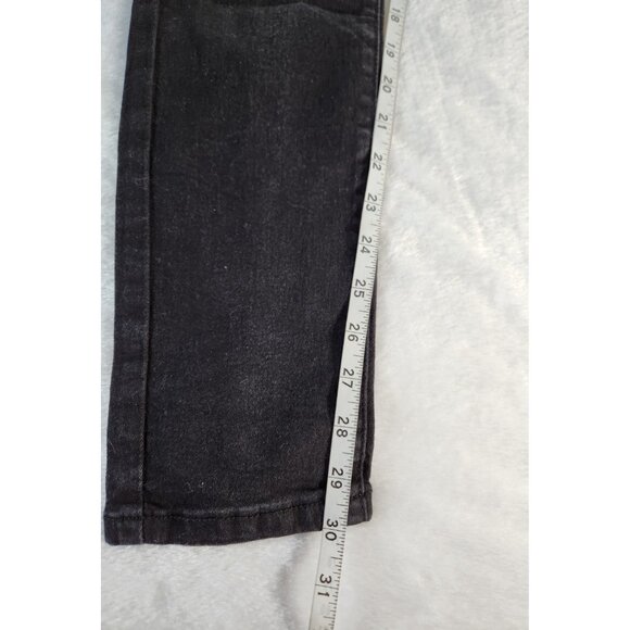 FashioNova Women's Five Pocket Skinny Jean-Black-SZ 7/8 - Picture 5 of 9